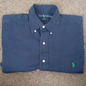 Button down short sleeve shirt